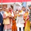 राष्ट्रपति पौडेलद्वारा गौरीघाट पुगेर छठपुजा(फोटोफिचर)