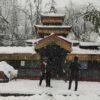 मुक्तिनाथमा बिहानैदेखि हिमपात (फोटोफिचर)