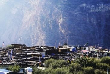 सिमाना कुर्न बसेको ‘चिमाङ’ गाउँ