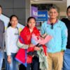 ऐतिहासिक रजत विजेता सुनमाया स्वदेश फिर्ता