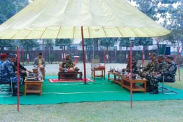 प्रधानसेनापति सिग्देलद्वारा पूर्वी पृतनाको निरीक्षण