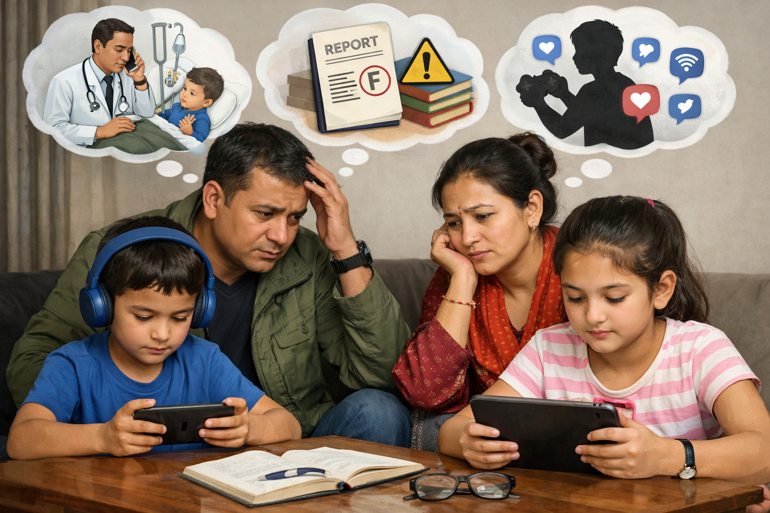 बालबालिकामा इन्टरनेटको प्रभावः अभिभावकलाई स्वास्थ्य, शिक्षाका विषयमा चिन्ता