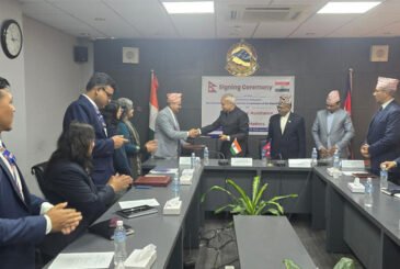 नेपाल र भारतबीच फौजदारी कानुनी सहायतासम्बन्धी सम्झौतापत्रमा हस्ताक्षर