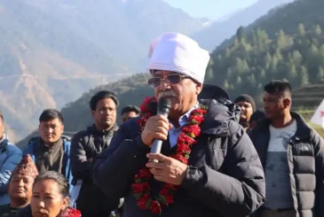 रुकुमबाट समृद्धिको विगुल फुक्ने प्रचण्डको वाचा