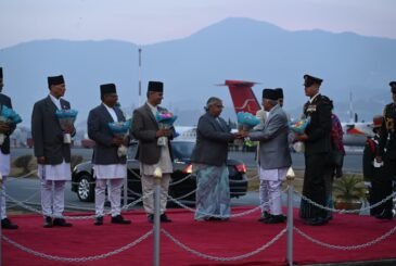 राष्ट्रपति पौडेल जापानबाट स्वदेश फिर्ता