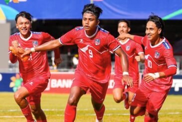 साफ यु-२० च्याम्पियनसिपमा नेपालको विजयी शुरुवात