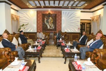 समसामयिक परिस्थितिबारे पूर्वप्रधानसेनापतिहरुसँग प्रधानसेनापति सिग्देलको छलफल