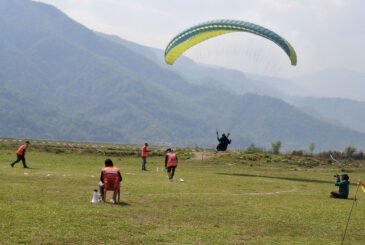 पोखरामा प्याराग्लाइडिङ प्रतियोगिता सुरु