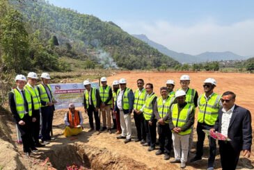 लेखनाथ–दमौली २२० केभी प्रसारण लाइनको शिलान्यास