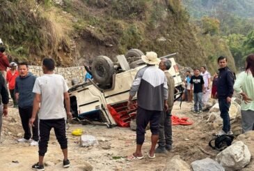 लमजुङमा जिप दुर्घटना हुँदा दुईको मृत्यु, १२ घाइते