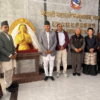 ल्हासास्थित महावाणिज्य दूतावासमा भृकुटीको प्रतिमा अनावरण