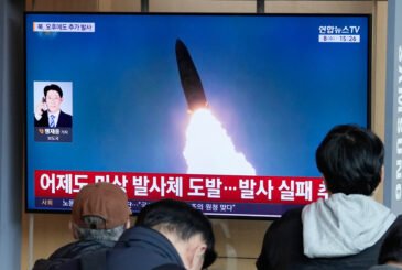 उत्तर कोरियाद्वारा क्लस्टर क्षेप्यास्त्र परीक्षण