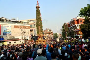 रातो मच्छिन्द्रनाथको रथयात्रा सुरु