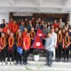 साफ महिला च्याम्पियनसिप खेल्न जाने नेपाली टोलीलाई बिदाई