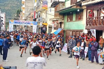 जुम्लामा जिल्लास्तरीय राष्ट्रपति रनिङ शिल्डमा हिमा गाउँपालिका प्रथम