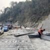 नारायणगढ–बुटवल सडकः दाउन्नेमा एकतर्फी ढलानको काम सकियो