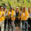 धार्चेको नौलीखोलामा पुल निर्माण सम्पन्न