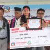 माछापुच्छ्रे गाउँपालिकाद्वारा उत्कृष्ट छात्रा सम्मानित