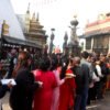 बुद्धजयन्तीका अवसरमा स्वयम्भूनाथ चैत्यमा पूजा आराधना गर्न भक्तजनको घुइँचो(फोटोफिचर)