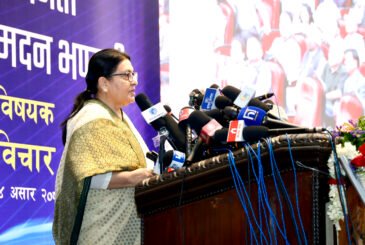 एक निर्वाचनले कम्युनिष्ट आन्दोलनको भविष्य निर्धारण गर्दैनः पूर्वराष्ट्रपति भण्डारी