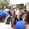 सभामुख र राष्ट्रियसभा अध्यक्षद्वारा दोधरा–चाँदनीमा प्रस्तावित सुक्खा बन्दरगाह क्षेत्रको अवलोकन