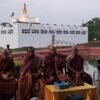 अलोका कुकुरसहितको ‘शान्ति पदयात्रा’ टोली लुम्बिनीमा