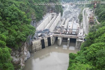 राहुघाट जलविद्युत् आयोजनाको सुरुङमा  थालियो पानी भर्न