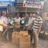 शुक्लाफाँटा आसपासका हात्ती प्रभावित बस्तीमा स्वचालित बत्ती जडान