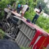 हेटौँडामा यात्रुवाहक बस दुर्घटना हुँदा नौ जना घाइते