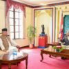 राष्ट्रपति पौडेल र कांग्रेस संसदीय दलका आङ्देम्बेबीच भेटवार्ता