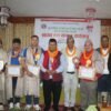 दश ओलम्पियन खेलाडी सम्मानित