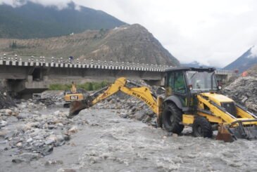 मुस्ताङको स्याङ र मार्फा खोलामा नदी उकास घटाइँदै