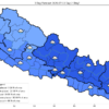 विभिन्न स्थानमा भारीदेखि धेरै भारी वर्षाको सम्भावना