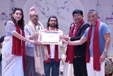 फिल्म ‘आशा’ को घोषणा कार्यक्रममा प्राविधिकलाई ५१ हजारसहित सम्मान