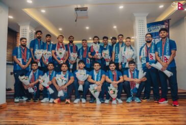 टप एण्ड टी-२० खेल्न जाने नेपाली टोलीलाई बिदाई