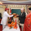 राष्ट्रपतिद्वारा चाँगुनारायणको प्रसाद ग्रहण