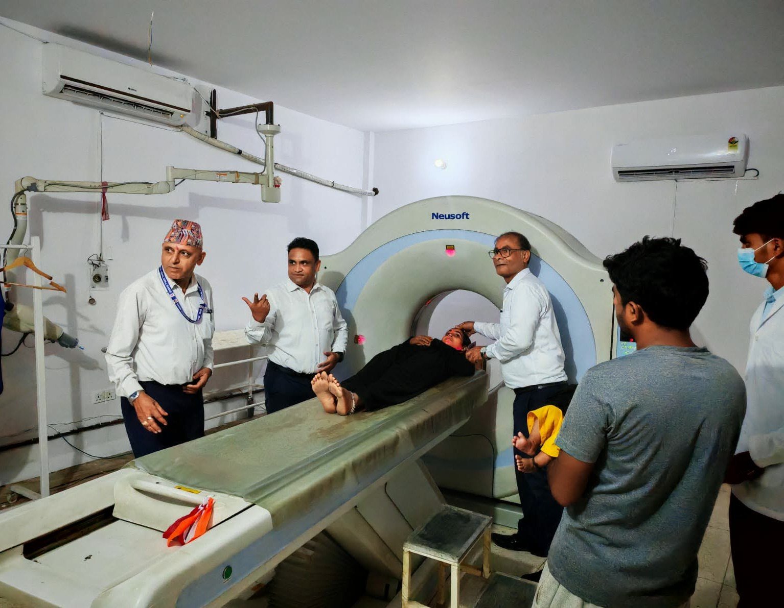 भेरी अस्पतलामा दुई वर्षदेखि बन्द रहेको सिटी स्क्यान मेसिन सञ्चालन