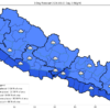 चार प्रदेशका पहाडी क्षेत्रमा आज भारी वर्षाको सम्भावना