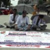 सरकारी सरह सेवा सुविधा माग्दै इन्टर्न चिकित्सक हरिहन आमरण अनसनमा