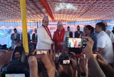 बाग्मती प्रदेशका नवनियुक्त मुख्यमन्त्री थापा र छ मन्त्रीले लिए शपथ