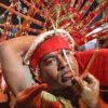 पाँचौँ पटक जिब्रो छेडेर वीरेन्द्रभक्तले जोगाए ३५० वर्ष पुरानो जात्रा