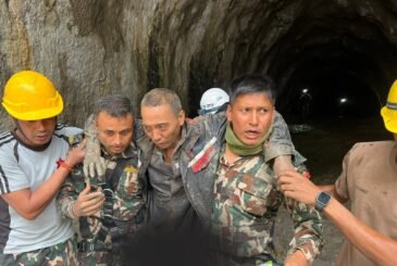 माथिल्लो त्रिशूली जलविद्युत् आयोजनाबाट एक चिनियाँ नागरिकको जीवितै उद्धार