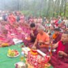 भोटेकोसी बाढीमा ज्यान गुमाएकाको सम्झनामा पोखरामा दीप प्रज्वलन (फोटोफिचर)