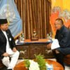 परराष्ट्रमन्त्री खनालद्वारा भुटानका प्रधानमन्त्री तोब्गेसँग भेटवार्ता