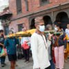 कुशको शव बनाएर पशुपति आर्यघाटमा अन्त्येष्टि(फोटोफिचर)