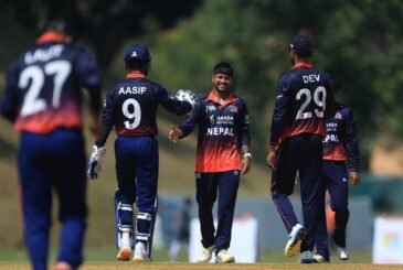 बाबर हायातको सतकमा हङकङद्वारा नेपाललाई प्रतिस्पर्धात्मक विजयी लक्ष्य