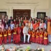 राष्ट्रपतिद्वारा शीतल निवासमा नवकन्याको पूजार्चना
