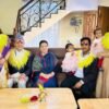 पूर्वराष्ट्रपति भण्डारीद्वारा छोरी-ज्वाईँ र सर्वसाधारणलाई टीका प्रदान