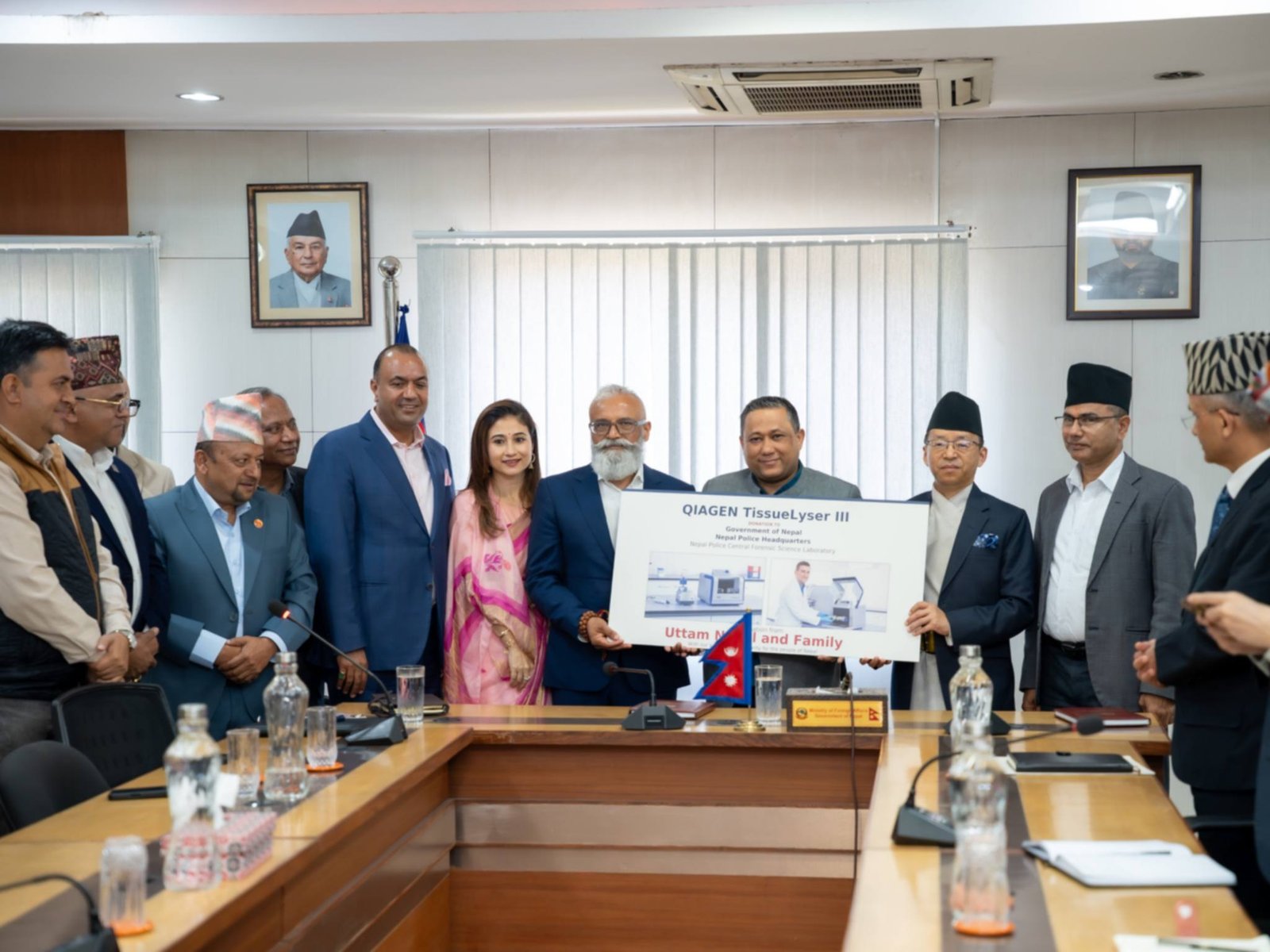 डीएनए परीक्षण तथा अनुसन्धान क्षमता बढाउन सरकारलाई एक करोड र किट सहयोग