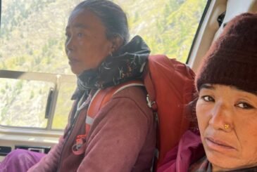 नेपाली सेनाद्वारा बुढीगण्डकी बाढीबाट ३६ जनाको उद्धार